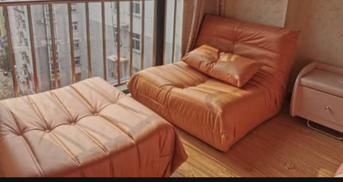 The Lazy Floor Sofa with the Foot rest photo review